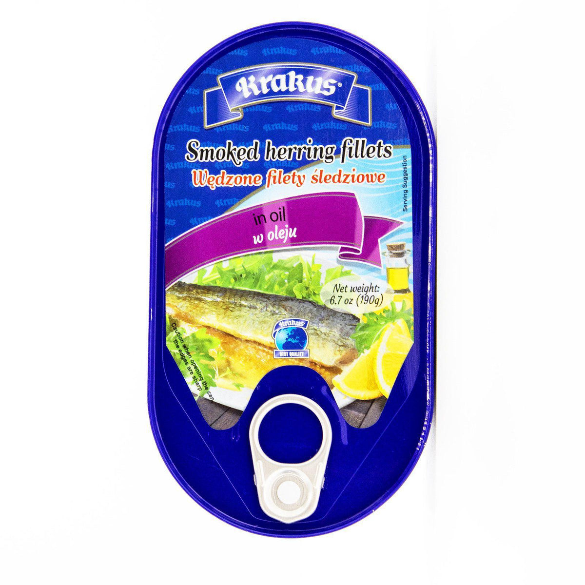 Krakus Smoked Herring Fillets In Oil