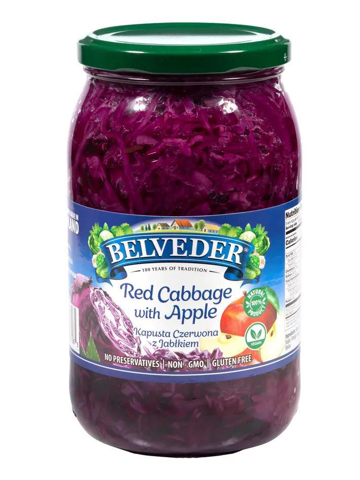 Belveder Red Cabbage with Apple – 900 g