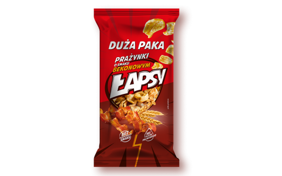 Lapsy prazynki bekonowe - BACON CRISPS CHIPS