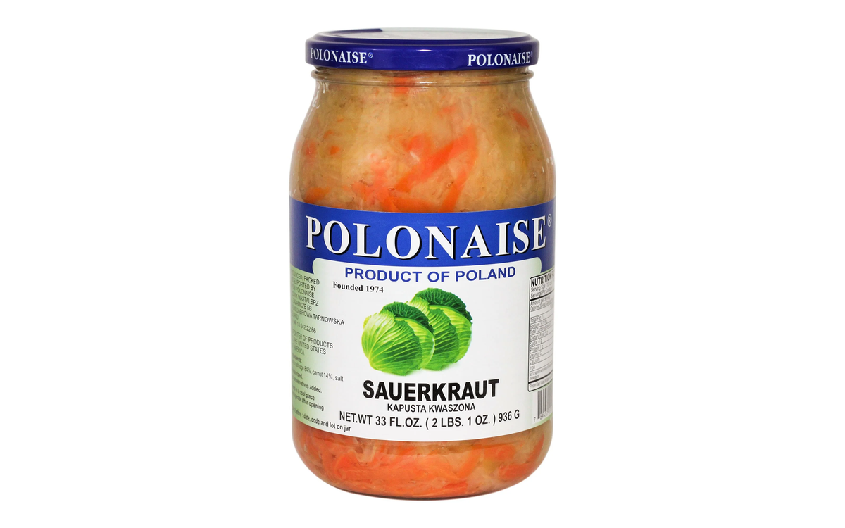 Polonaise Sauerkraut With Carrots