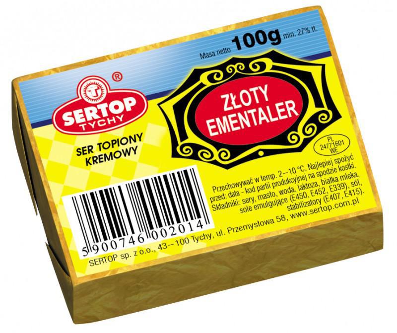 Sertop Zloty Ementaler cheese