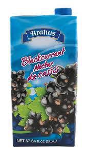 Krakus nektar czarna porzecka blackcurrant nectar