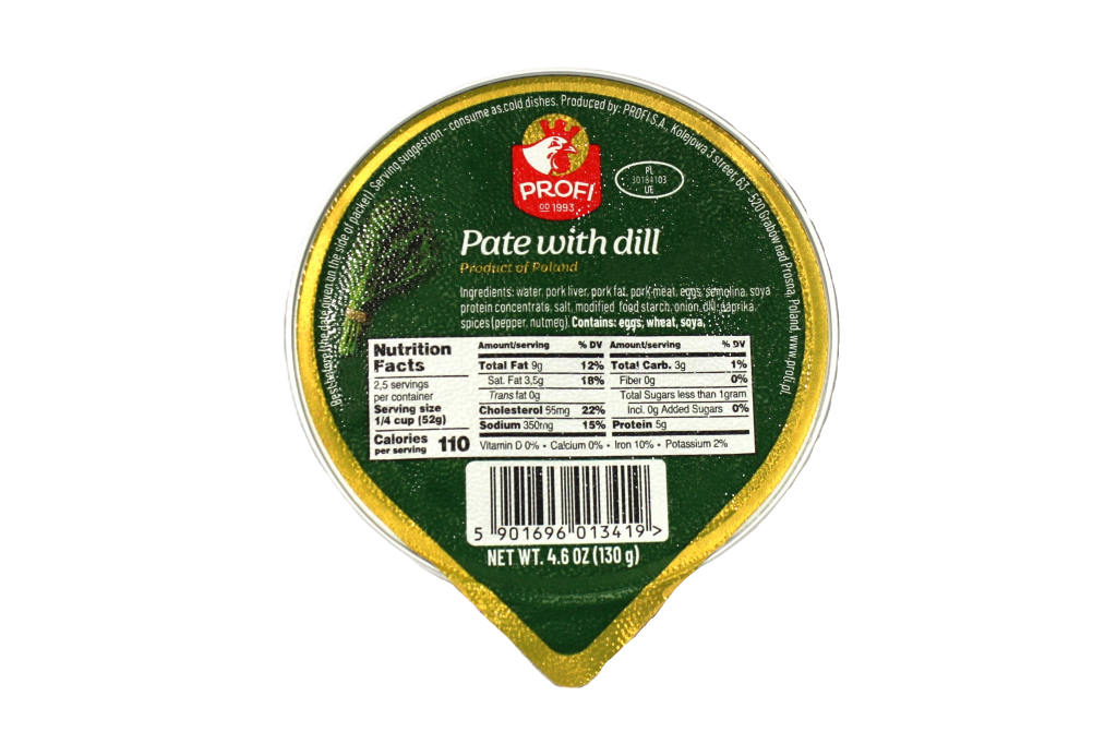 Pate with dill