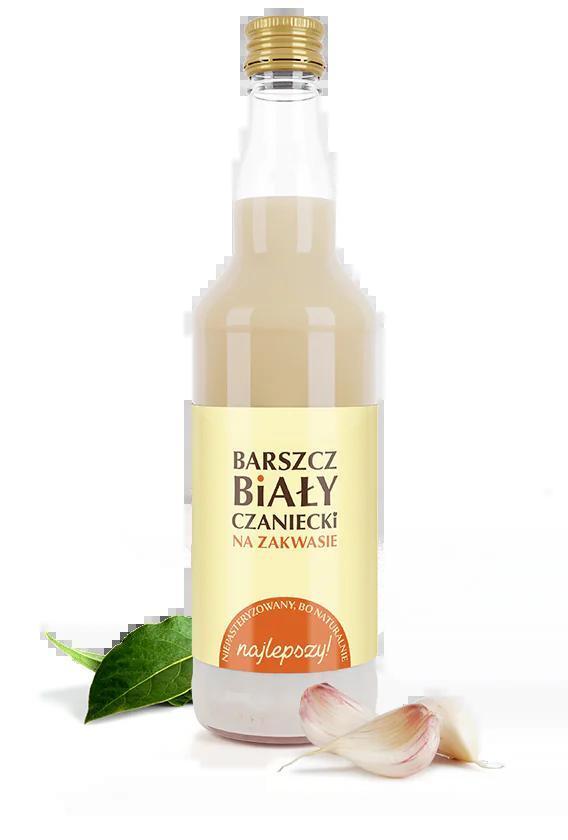 Barszcz baialy czaniecki na Zakwasie