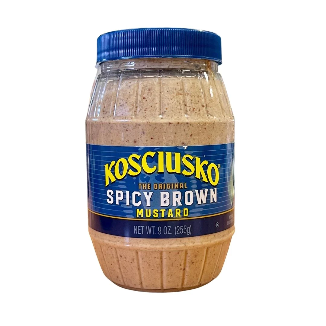 Kosciusko Spicy Brown Mustard – 255 g