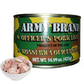 Square Konserwa Oficerska Army brand officer pork loaf