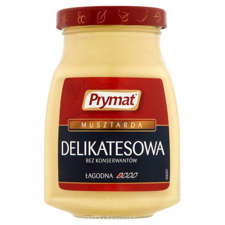 Prymat Musztard Delikatesowa  Delicately seasoned mustard