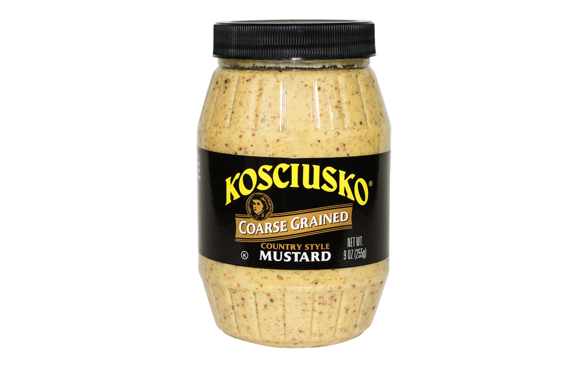 Kosciusko - Coarse Grain Spicy Mustard (Black)