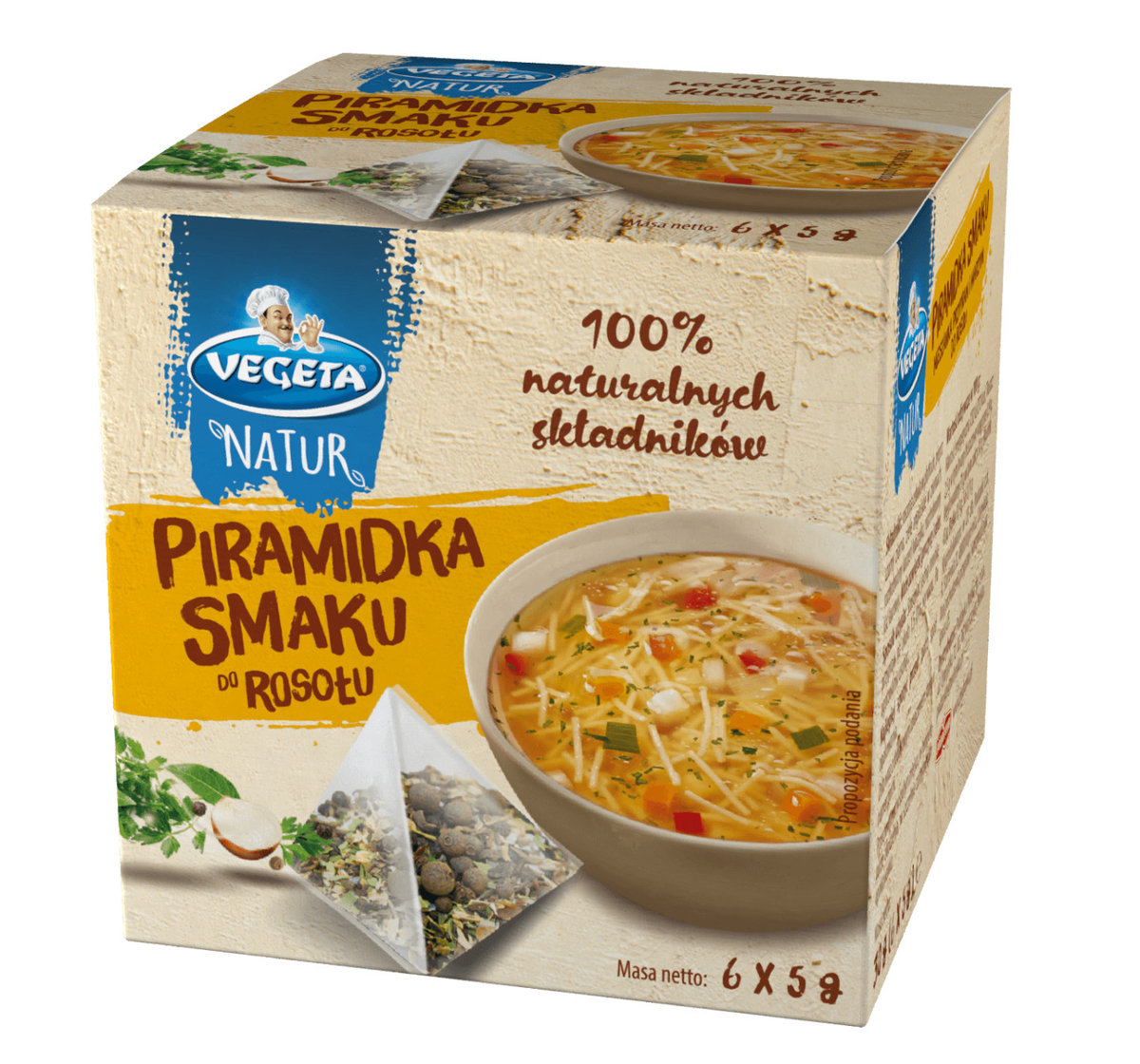 Vegeta Piramidka Taste of broth Of Spices & Veg