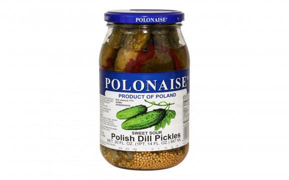 Polonaise Sweet-and-Sour Polish Dill Pickles