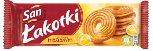 San Łakotki Butter Cookies – 168 g