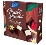 E.Wedel Ptasie Mleczko Vanilla and 80% Dark Chocolate  Marshmallow 340g