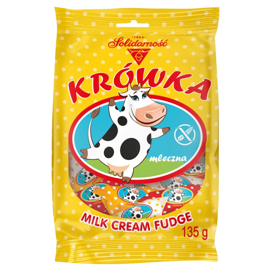 Solidarnosc Krowka Mleczana Cream Fudge 250g bag