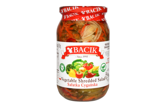 Bohemian Style Salad (Vegetable Shredded Salad)