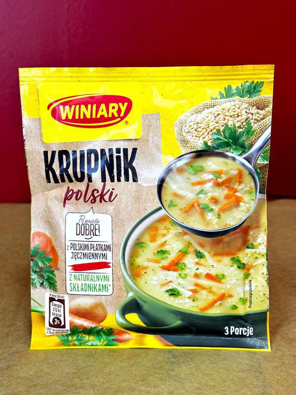 Winiary Zupa Krupnik Polski  Polish barley soup