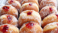 Raspberry Donuts