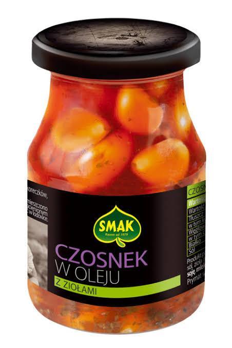Smak Czosnek w Oleju z Ziolami (Garlic in Oil w. Herbs)