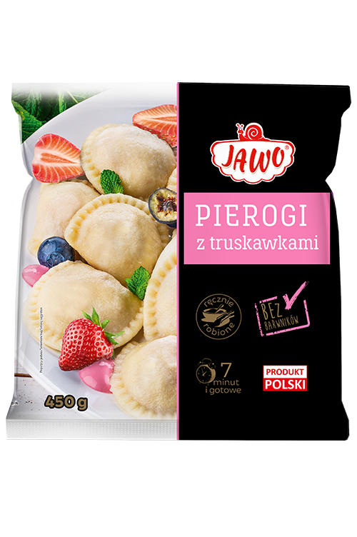Jawo Piergi z Truskawkami