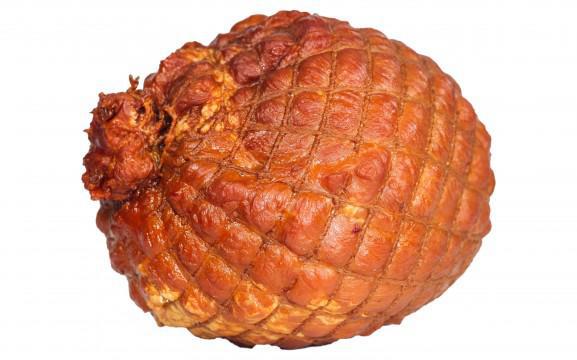 Mini Smoked Easter Ham in net