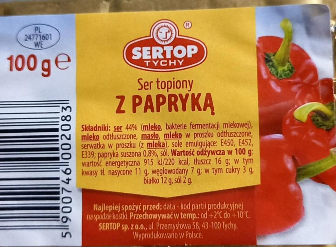 Sertop Z Papryka