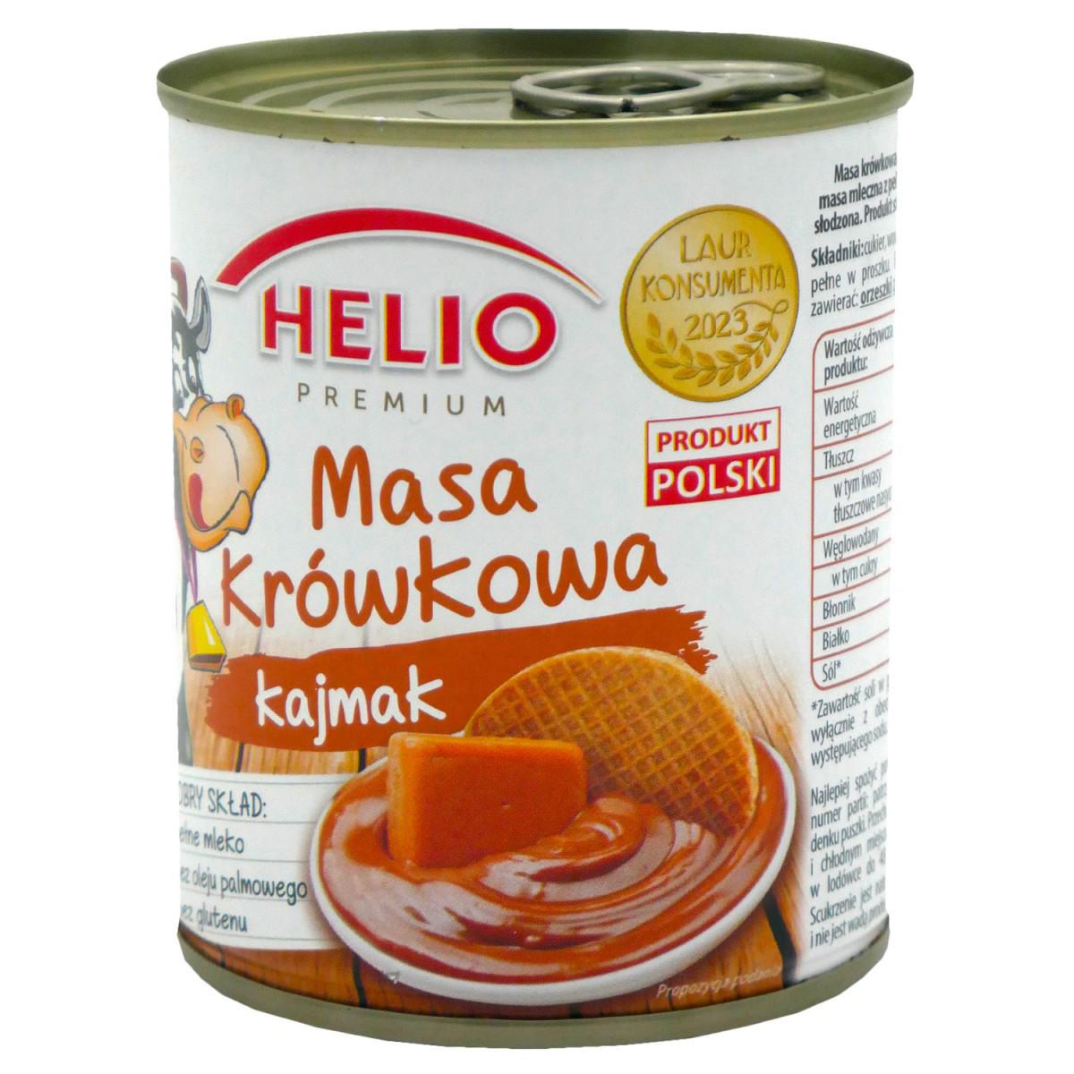 Helio Masa Krowkowa Kajmak Tradycyina (Caramel Filling) 400g