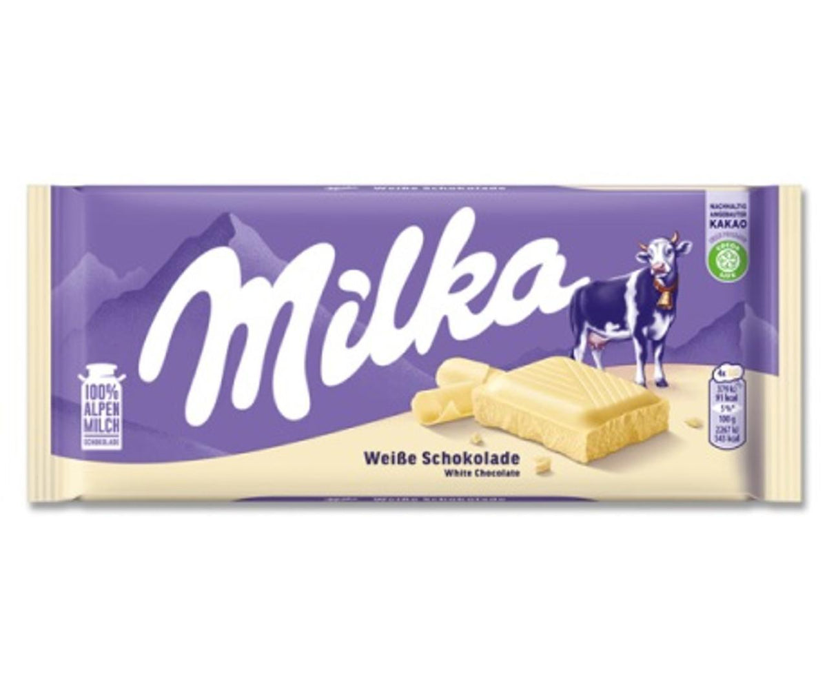 Milka White Chocolate – 90 g