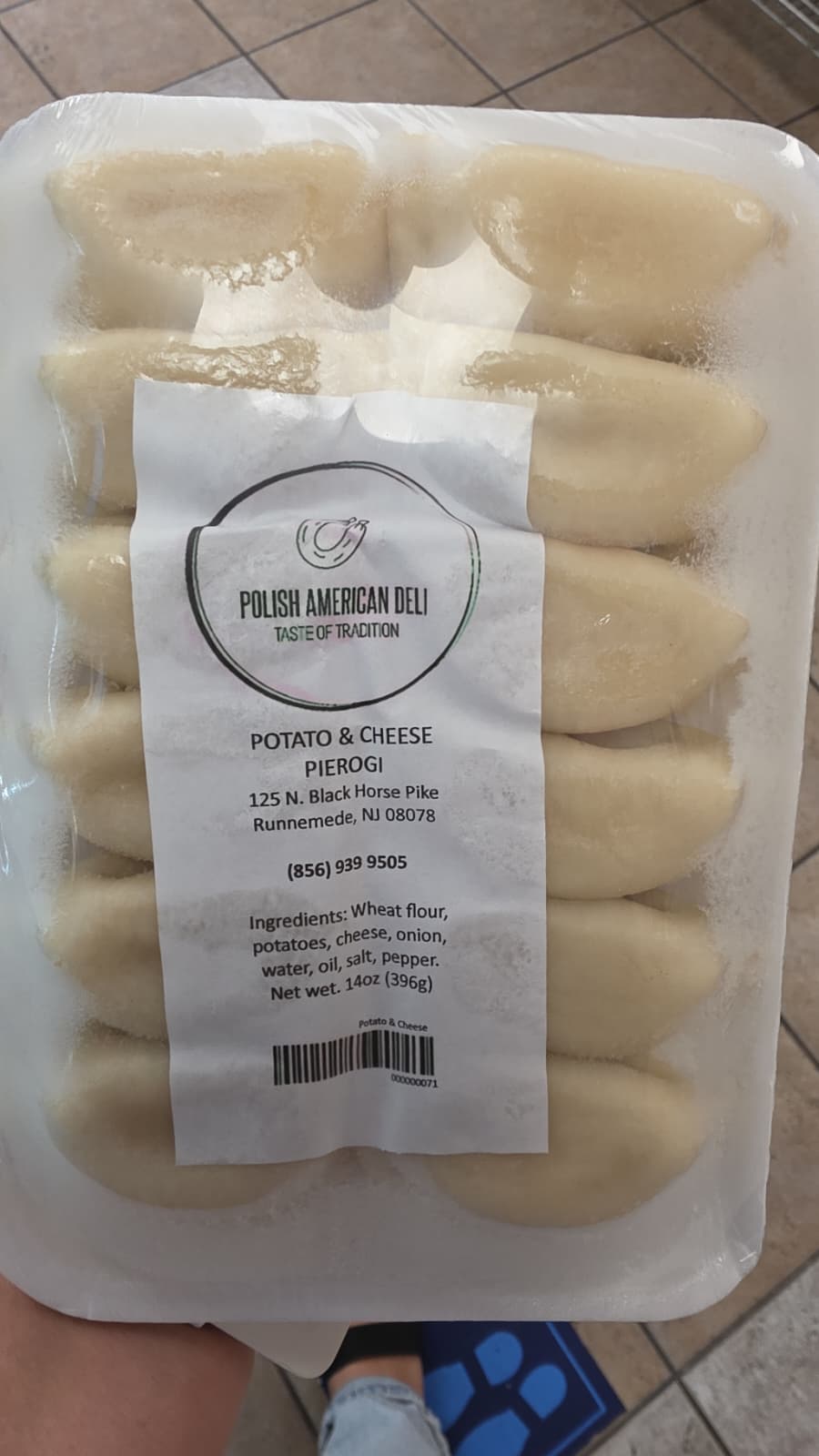Potato Cheese Pierogi