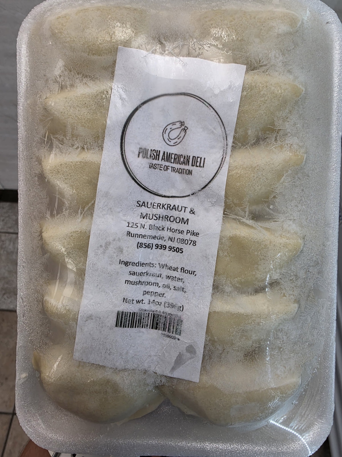 Sauerkraut Mushroom Pierogi