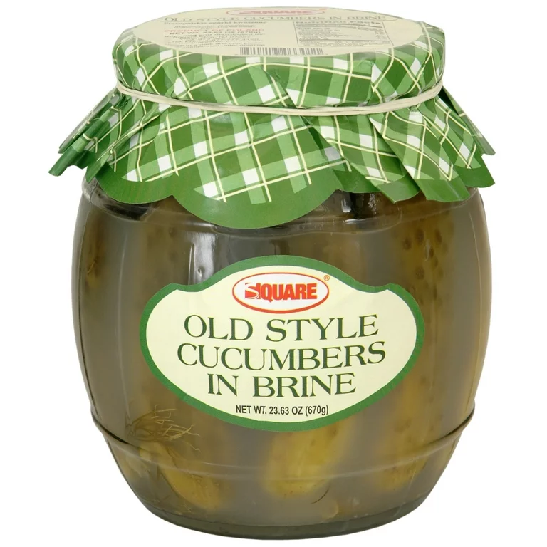 Square Old Style Cucumbers