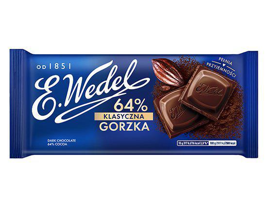 Wedel Czekol Gorzka 64% Classic Dark Choc