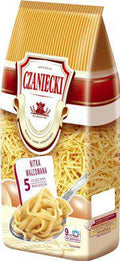 Czaniecki Makaron 5 Jajeczny Nitka Walcowana 500g