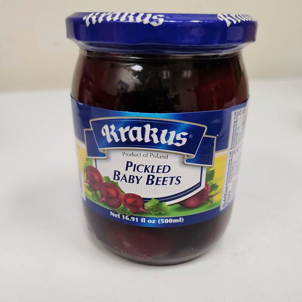 Krakus Buraczki Konserwowe cale Whole pickled baby beets