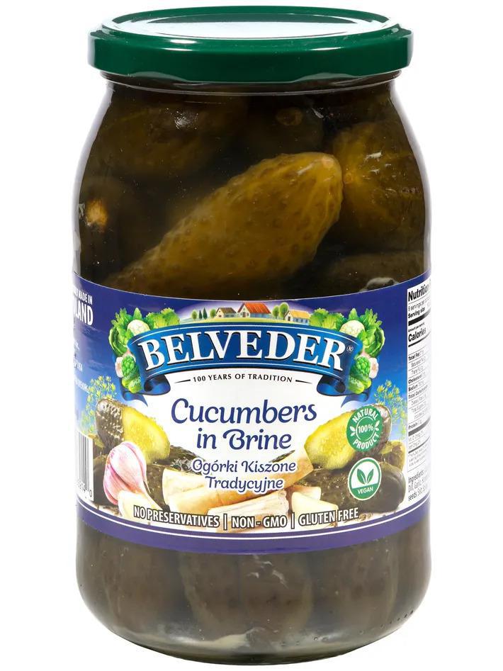 Belveder Cucumbers in Brine – 900 g