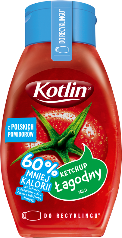 Kotlin Ketchup Lagodny 60% mniej kalorii