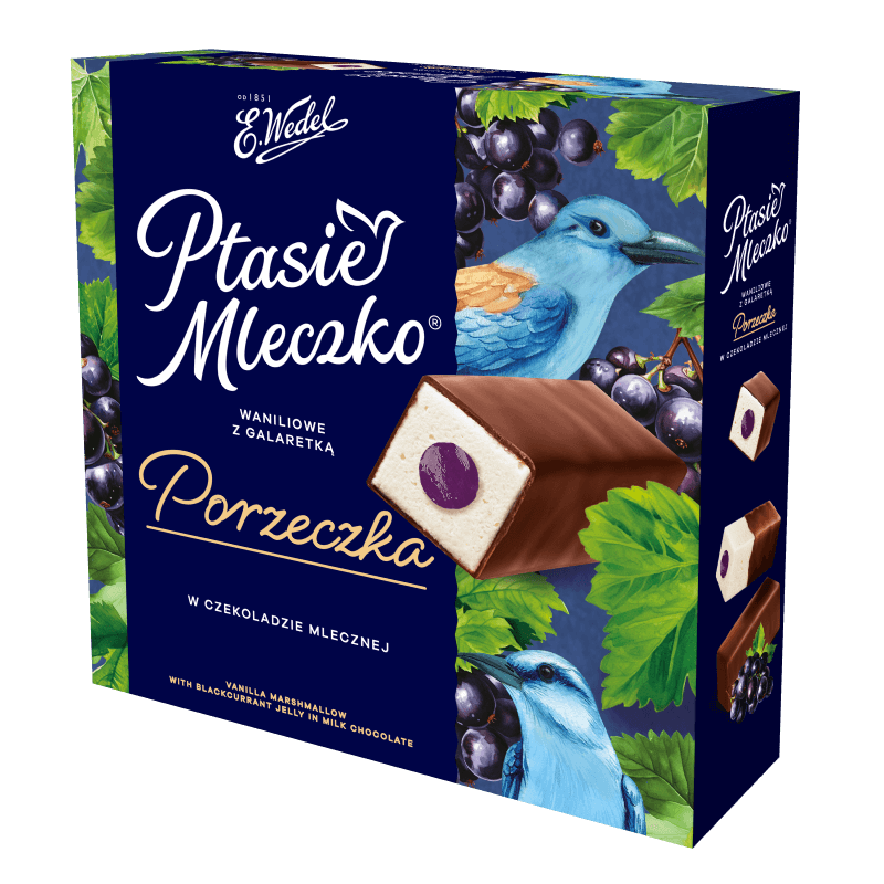 Wedel Ptasie Mleczko Czarna Porzeczka