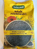 Bakalland Mak niebieski poppy seeds