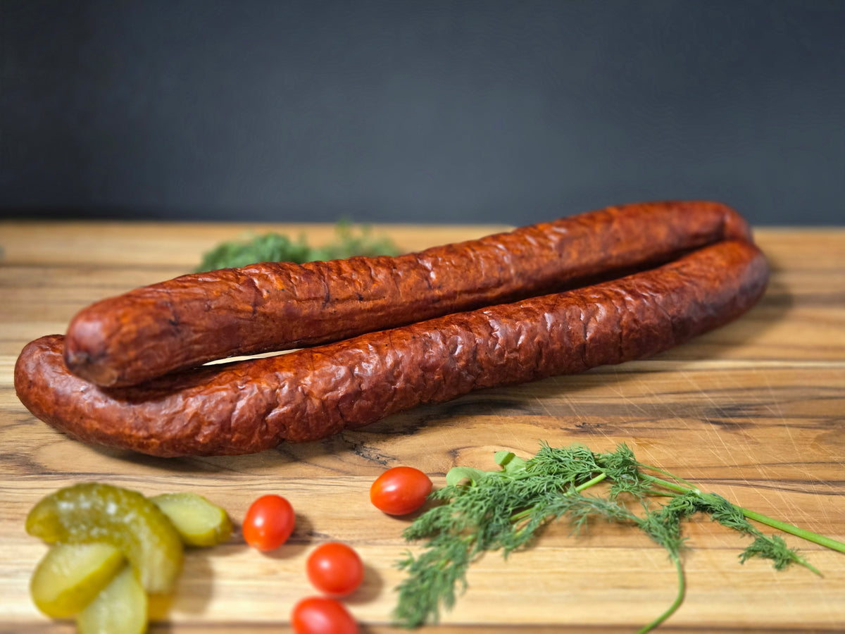 Chicago-style kielbasa from Polish American Deli