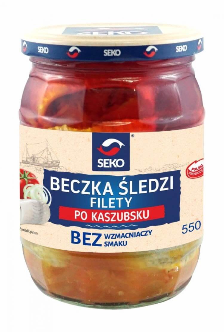 Seko Beczka Sledzi Filety P K