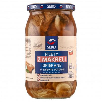 Seko Makrela Opiekana z Warzywami w Galarecie 6/300g