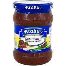 Krakus Grated Beets Horseradish
