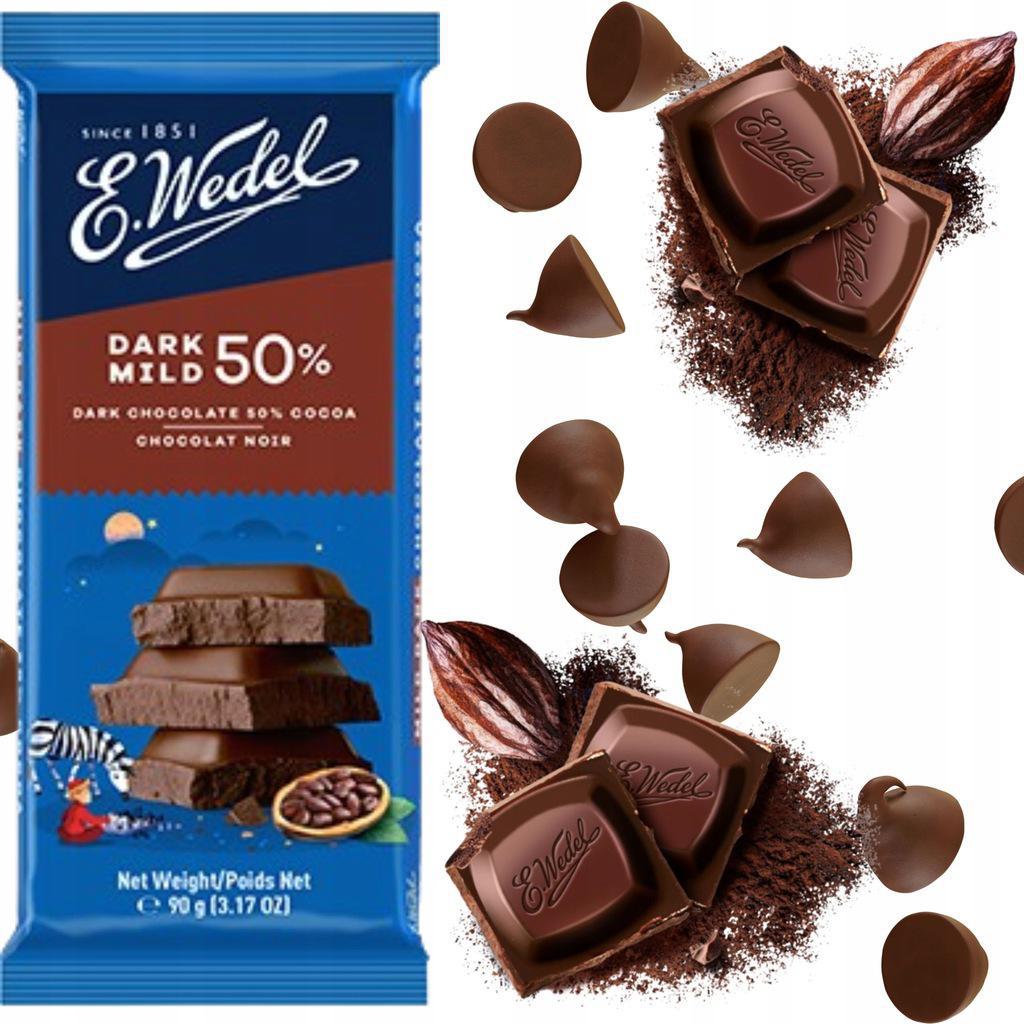 Wedel Czekol Gorzka 50% - Mild Dark Choc