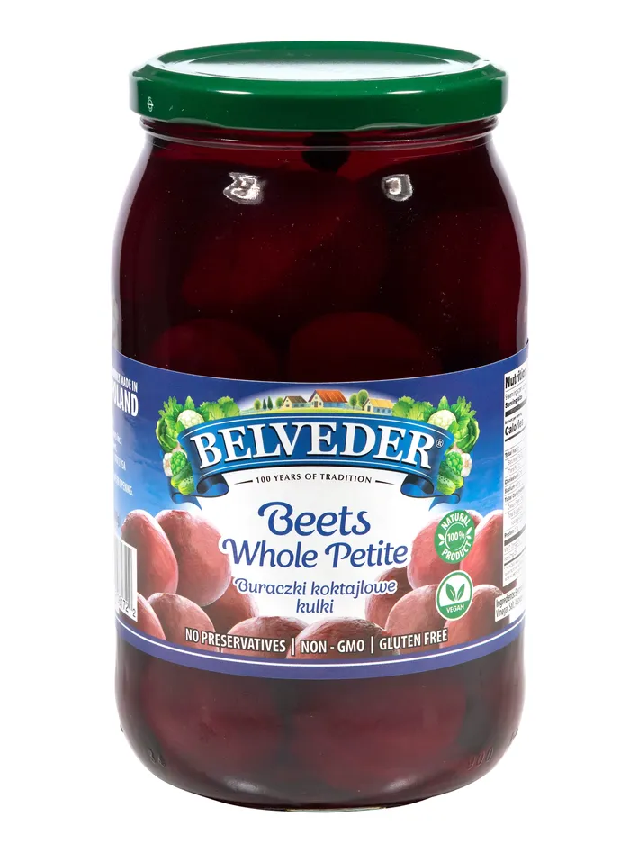 Belveder Buraczki Kulki - Pettit Whole Beets 900g