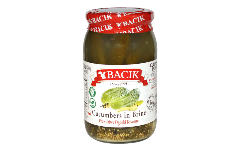 Bacik Cucumbers in Brine (12/Case)