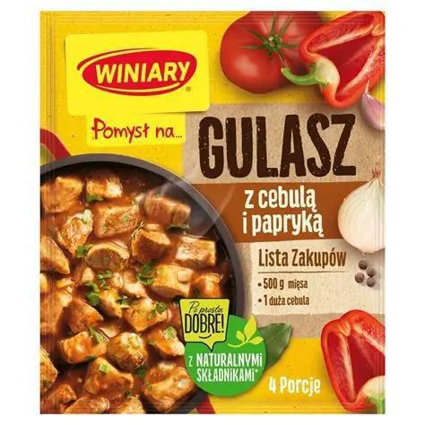 Winiary Pomyst na Gulasz z cebula i papryka Fix for Goulash