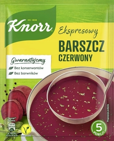 Knor Barszcz Czerwony Red Borsch