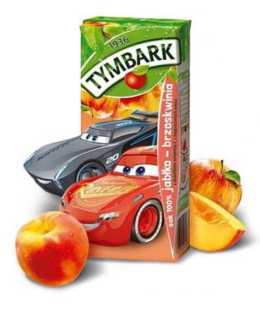 Tymbark 100% Apple - Peach Juice