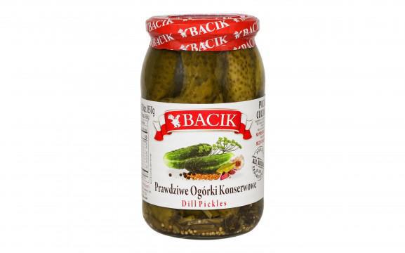 Bacik -  Dill Pickles Prawdziwe Ogorki  Konserwowe