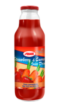 Square Strawberry and carrot juice 18fl