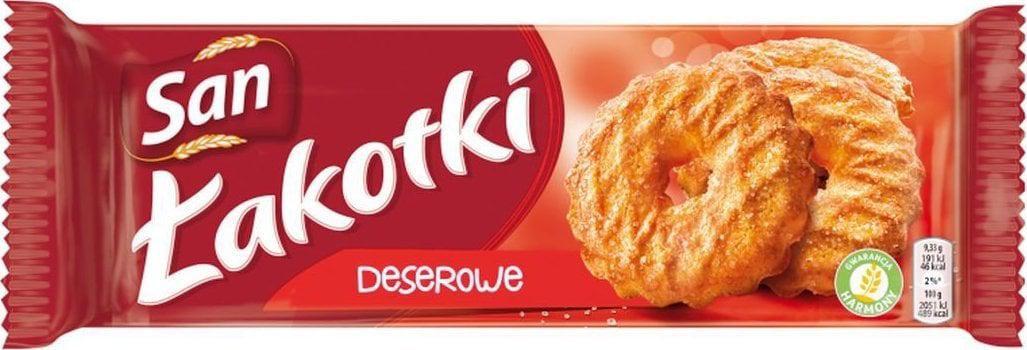 San Lakotki Deserowe Dekorowe Cukrem 168g
