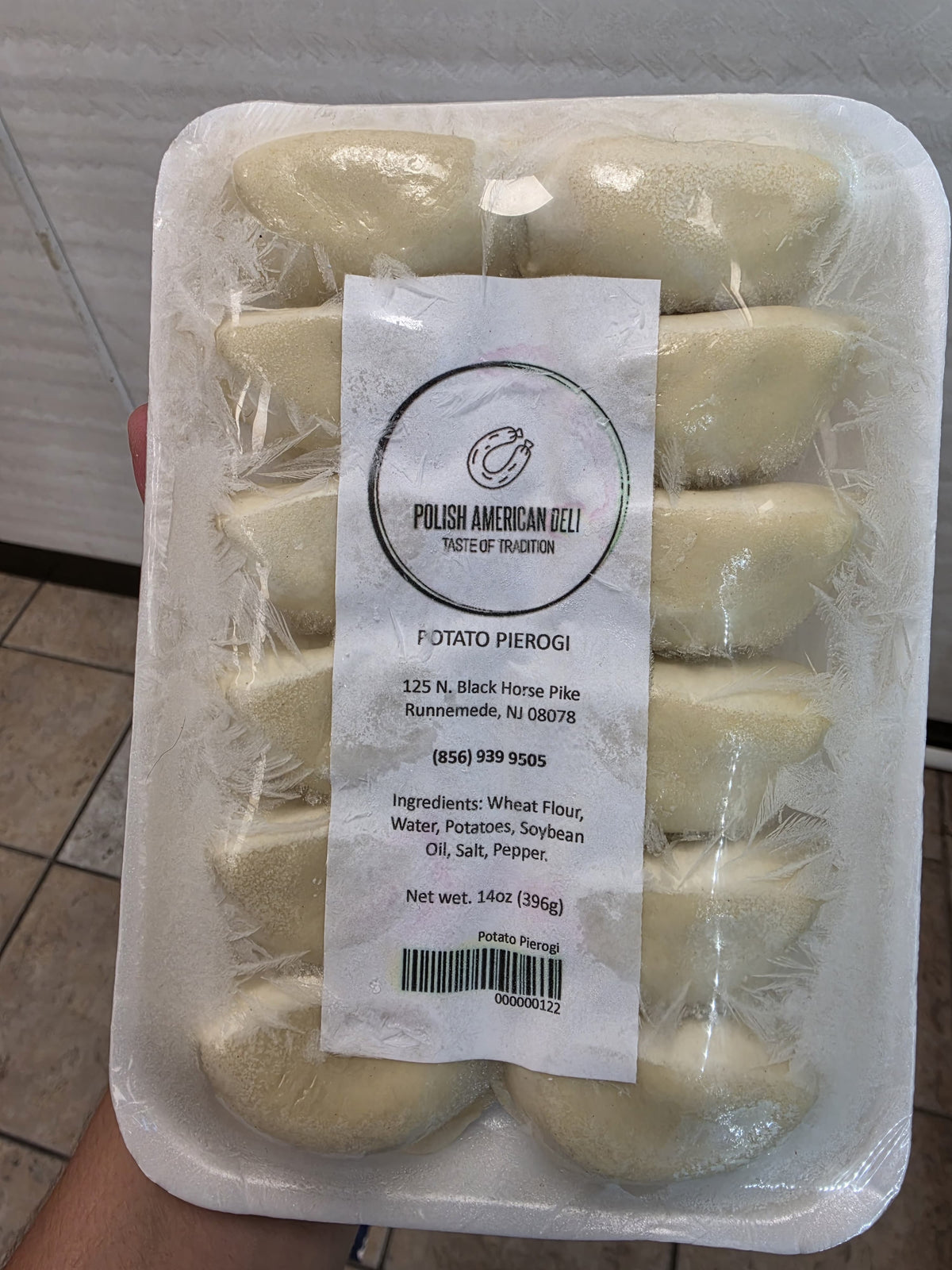 Potato Pierogi from Polish American Deli